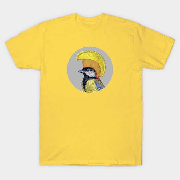 Great tit T-Shirt by Mikhail Vedernikov